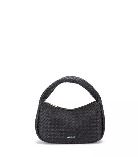 Cartera Oval Negro