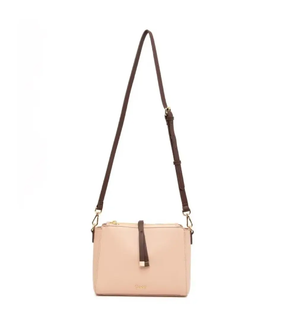 Cartera Bandolera Grande Off White 1