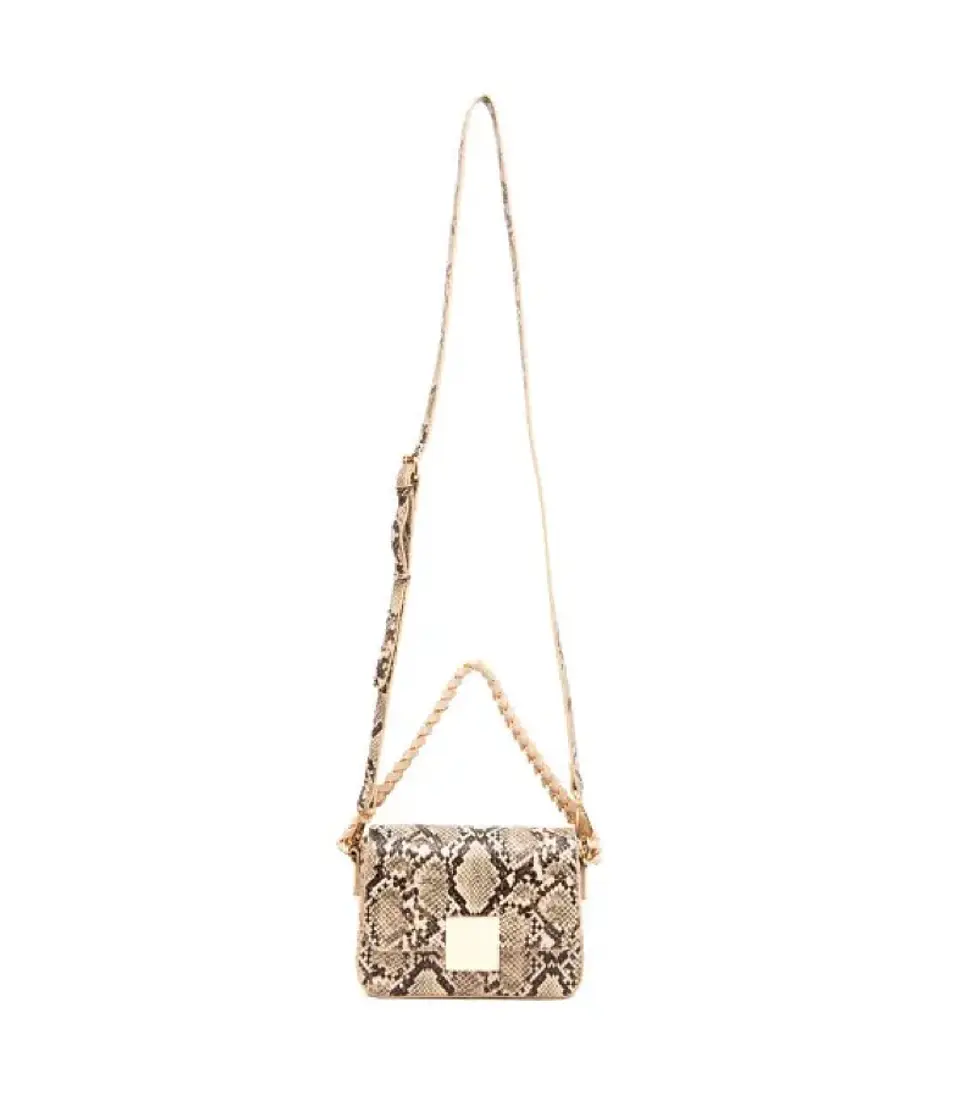 Cartera Retro Con Tapa Off White 1