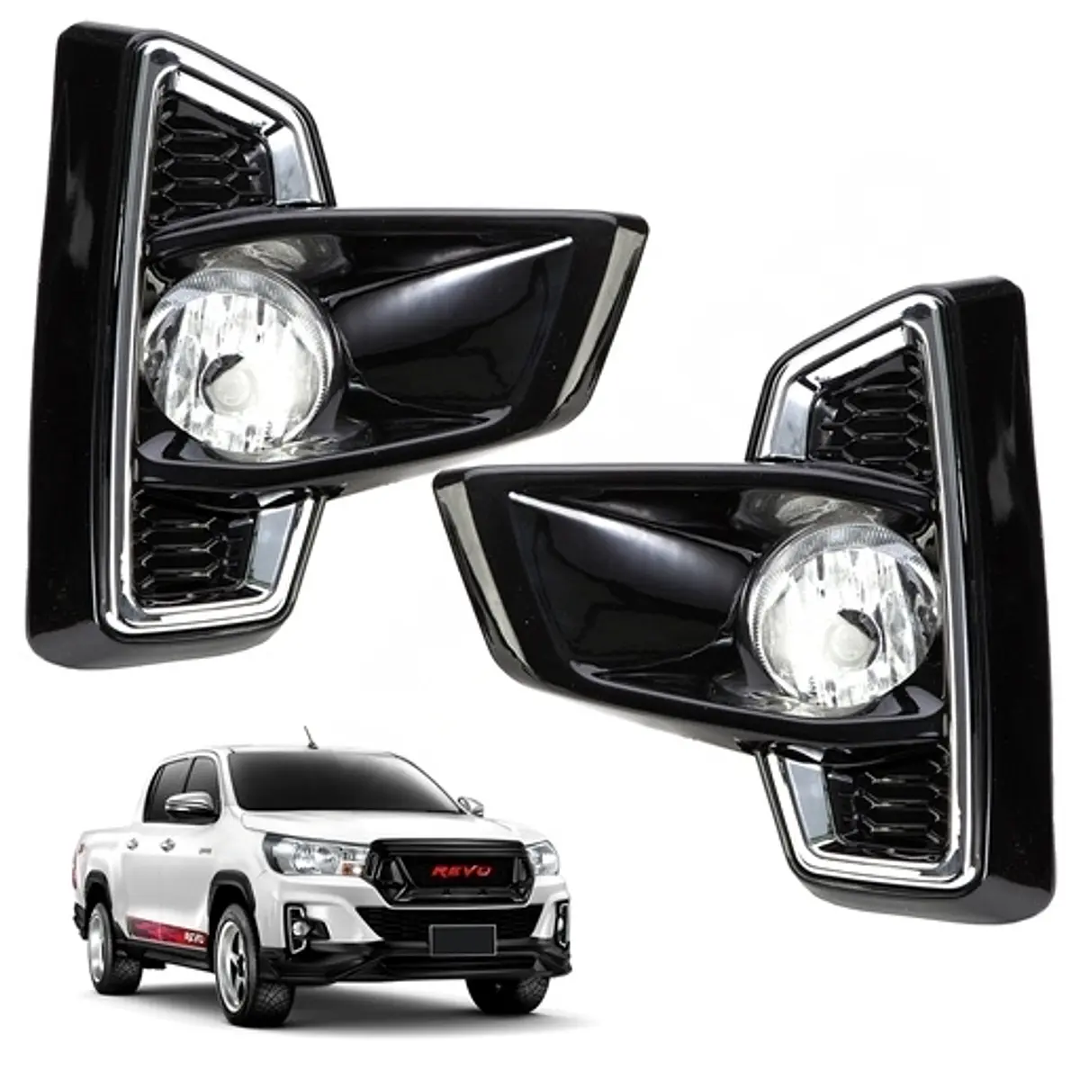 Neblineros Toyota Hilux Rocco 2019 2021