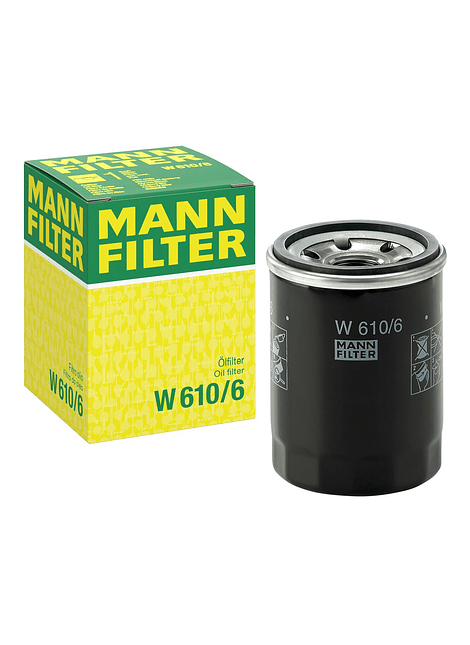 Filtro Aceite W610/6 Mann Filter Longlife Fiat Honda Mitsubishi