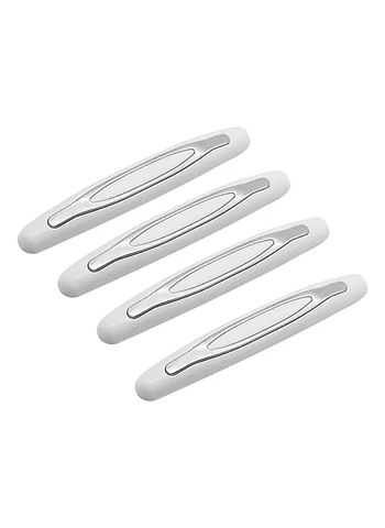 Moldura Anti Golpes Para Puertas Set 4 UN. Blanco