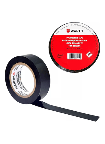 Huincha Aisladora Wurth 18MM x 5MTS