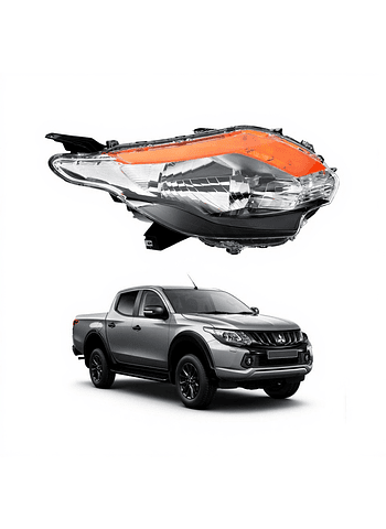 Óptico Fondo Negro L200 2016 2018 DERECHO