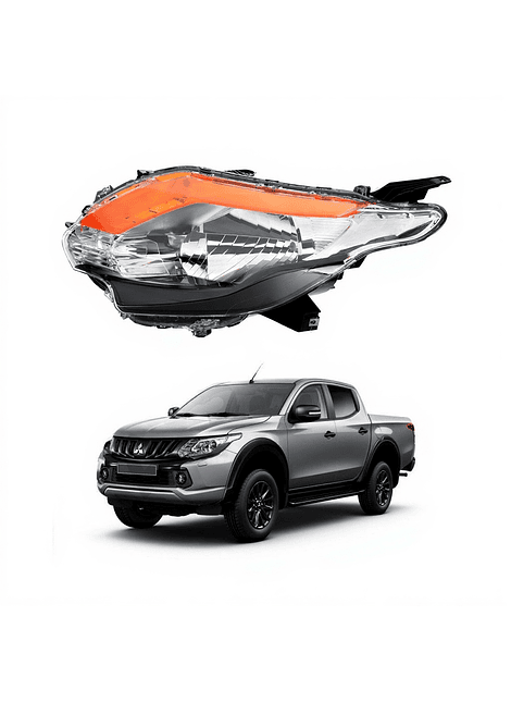 Óptico Fondo Negro L200 2016 2018 IZQUIERDO