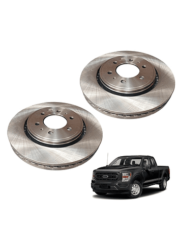  Discos de Frenos Delantero Ford F150 2010 2025 (PAR)