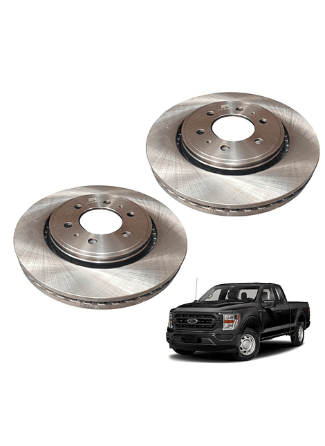  Discos de Frenos Delantero Ford F150 2010 2025 (PAR)