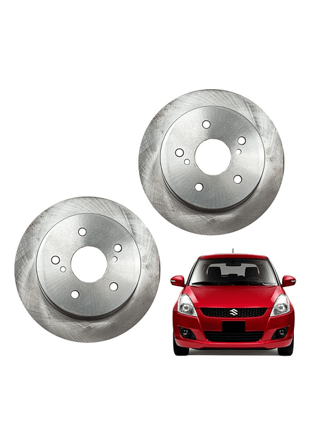  Discos de Frenos Trasero Suzuki Swift 1.5 (PAR)