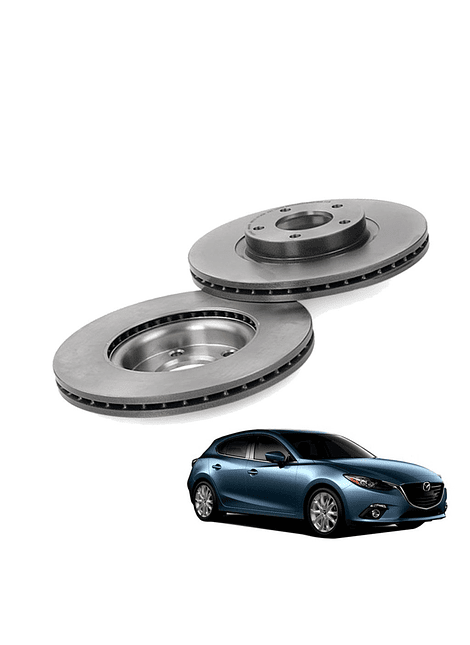 Discos de Frenos Trasero Mazda 3 2008 2013 (PAR)