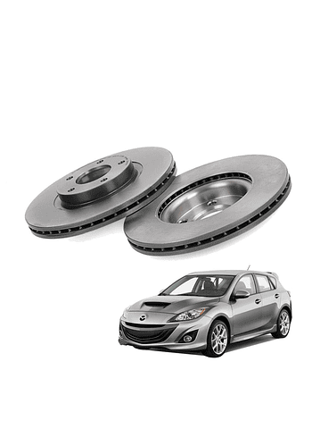 Discos de Frenos Trasero Mazda 3 2008 2013 (PAR)