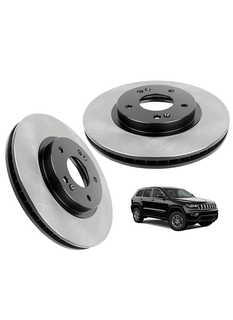  Discos de Frenos Trasero Jeep Grand Cherokee 3.6 2012 2022 (PAR)