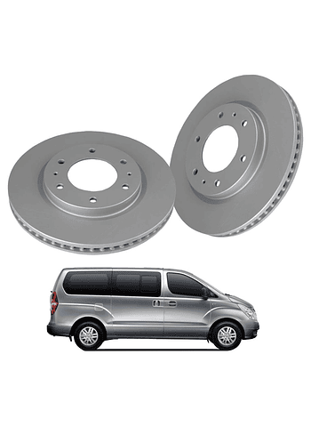 Discos de Frenos Delantero Hyundai H1 2007 2015 (PAR)