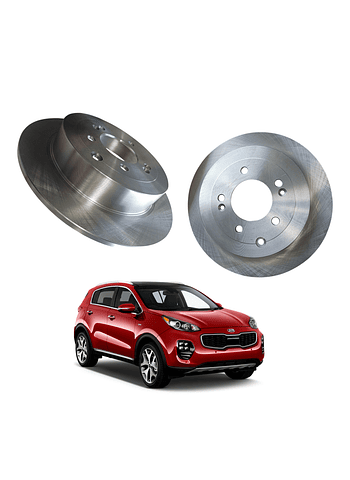  Discos de Frenos Trasero Kia Sportage 2018 2025 Tucson 2017 2018 (PAR)