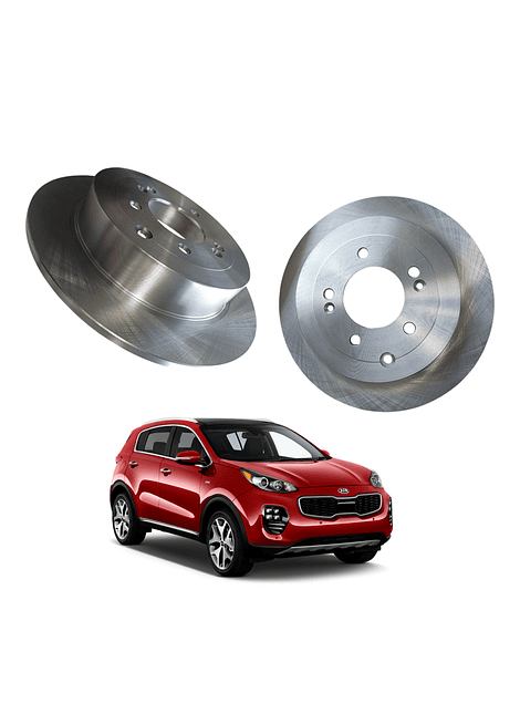  Discos de Frenos Trasero Kia Sportage 2018 2025 Tucson 2017 2018 (PAR)