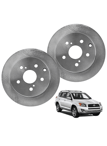 Discos de Frenos Trasero Toyota RAV4 2013 2018 (PAR)