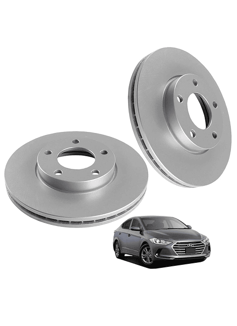 Discos de Frenos Delantero Hyundai Elantra 2011 2016 Kia Cerato 2013 2018 (PAR)
