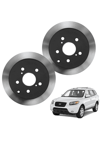  Discos de Frenos Delantero Hyundai Santa Fe 2006 2010 (PAR)