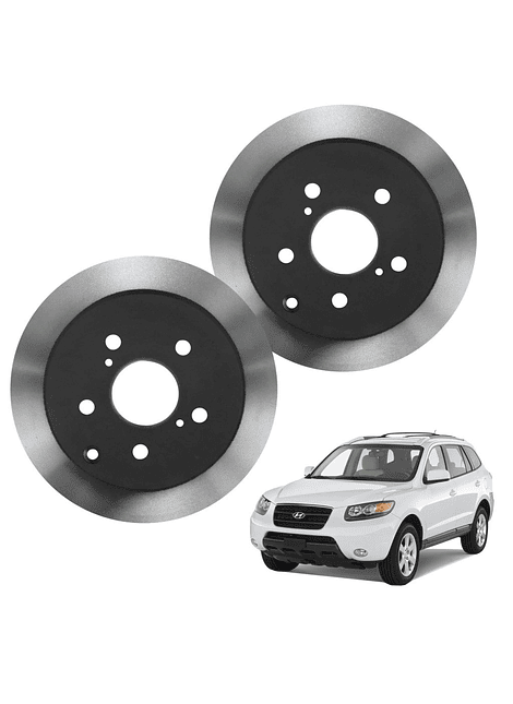  Discos de Frenos Delantero Hyundai Santa Fe 2006 2010 (PAR)