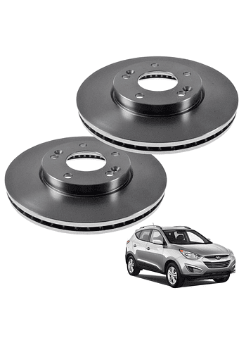 Discos de Frenos Delantero Hyundai Tucson 2009 2013 Sonata 2014-2025 (PAR)