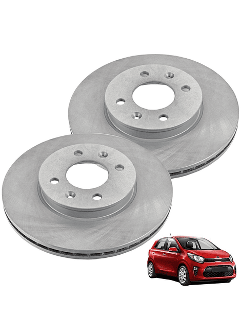 Discos de Frenos Delantero Kia Morning 2017 2022 (PAR)