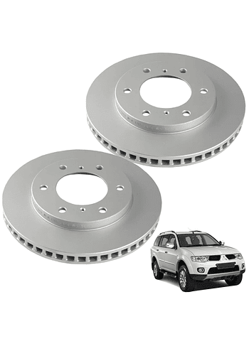  Discos de Frenos Delantero Mitsubishi Montero G2 2010 2016 (PAR)