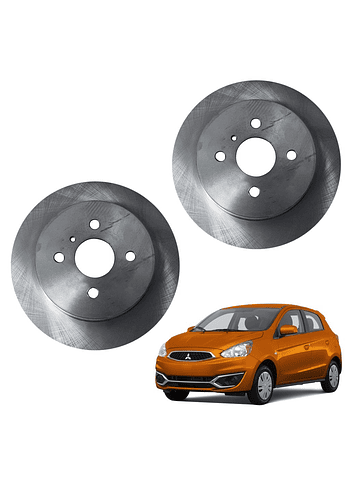 Discos de Frenos Delantero Mitsubishi Mirage (PAR)
