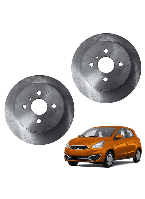 Discos de Frenos Delantero Mitsubishi Mirage (PAR)