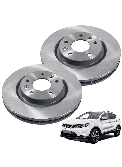 Discos de Frenos Delantero Nissan Qashqai 2015 2017 (PAR)