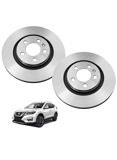 Discos de Frenos Delantero Nissan X-Trail 2015 2022 (PAR)