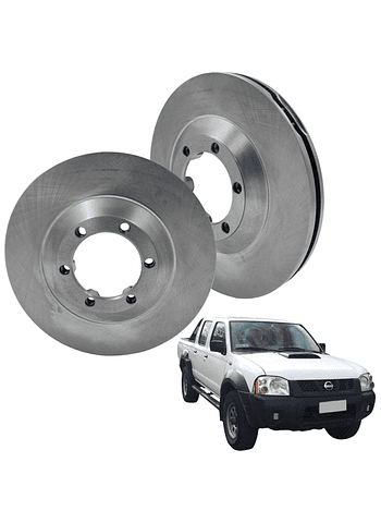 Discos de Frenos Delantero Nissan Pathfinder Terrano D22 4x4 1997 2015 (PAR)
