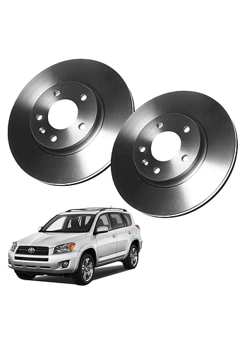 Discos de Frenos Delantero Toyota RAV4 2006 2012 (PAR)