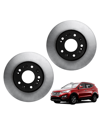 Discos de Frenos Trasero Hyundai Santa Fe 2012 2015 (PAR)