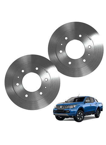 Discos de Frenos Delantero Mitsubishi L200 2009 2018 (PAR)