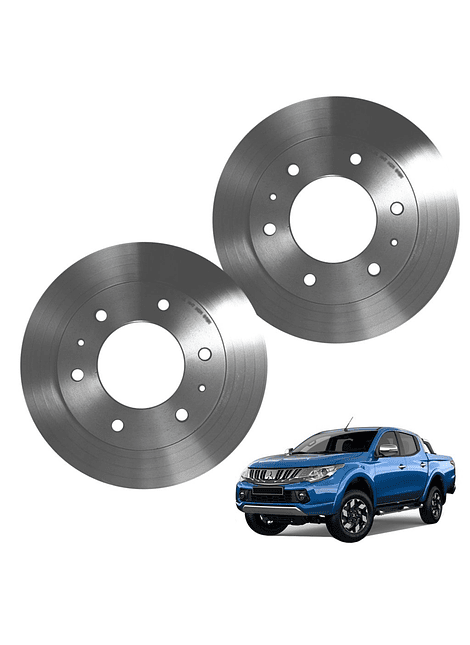 Discos de Frenos Delantero Mitsubishi L200 2009 2018 (PAR)