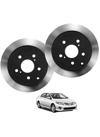 Discos de Frenos Trasero Toyota Corolla 2011 2013 (PAR)