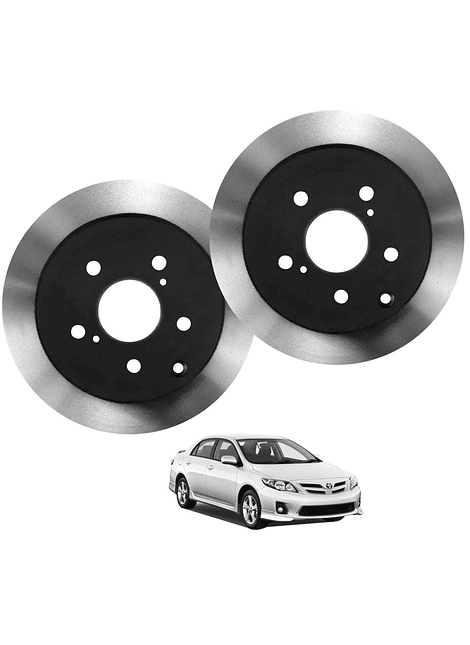Discos de Frenos Trasero Toyota Corolla 2011 2013 (PAR)