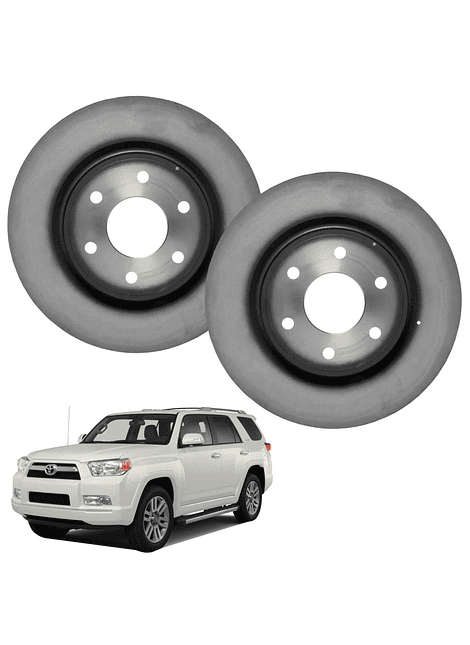 Discos de Frenos Trasero Toyota 4Runner 2010 2014 (PAR)