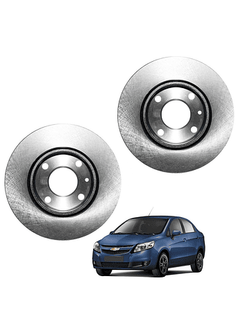 Discos de Frenos Delantero Chevrolet Sail 1.4 2010 2015 Aveo (PAR)