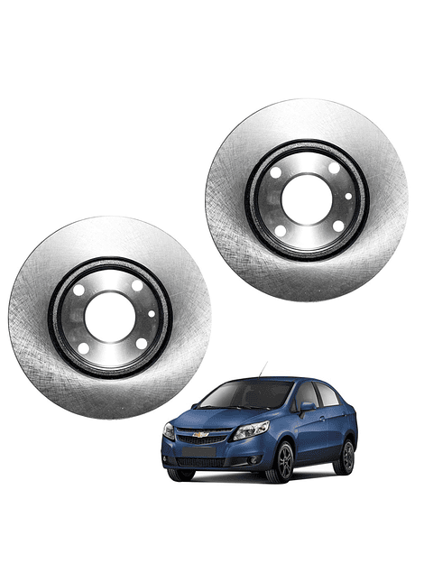 Discos de Frenos Delantero Chevrolet Sail 1.4 2010 2015 Aveo (PAR)