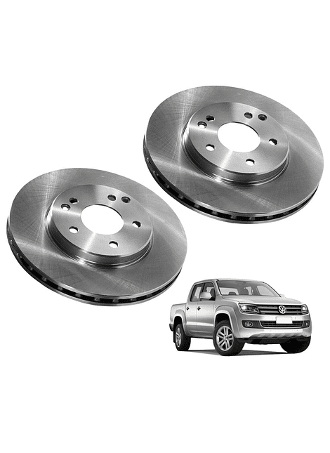 Discos de Frenos Delantero Volkswagen Amarok 2010 2022 (PAR)
