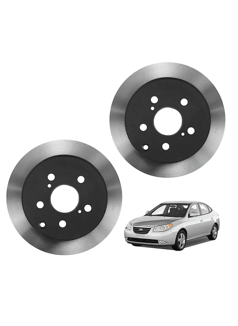  Discos de Frenos Delantero Hyundai Elantra 2006 2011 (PAR)