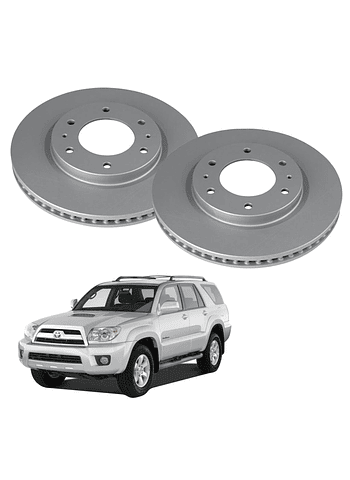 Discos de Frenos Delantero Toyota 4Runner (2004-2009) (PAR)