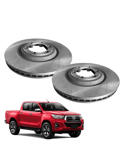 Discos de Frenos Delantero Toyota Hilux Revo 2016 2022 (PAR)
