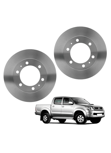 Discos de Frenos Delantero Toyota Hilux KUN 2009 2011 (PAR)