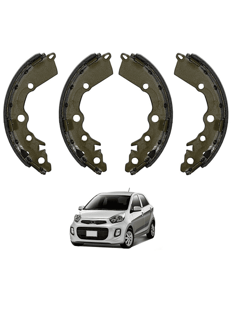 Balatas de Freno Kia Morning 180*25 2012 2016