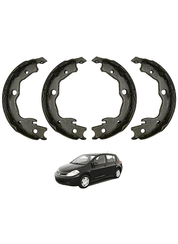 Balatas de Freno Nissan Tiida 203.2*30 2009 2014