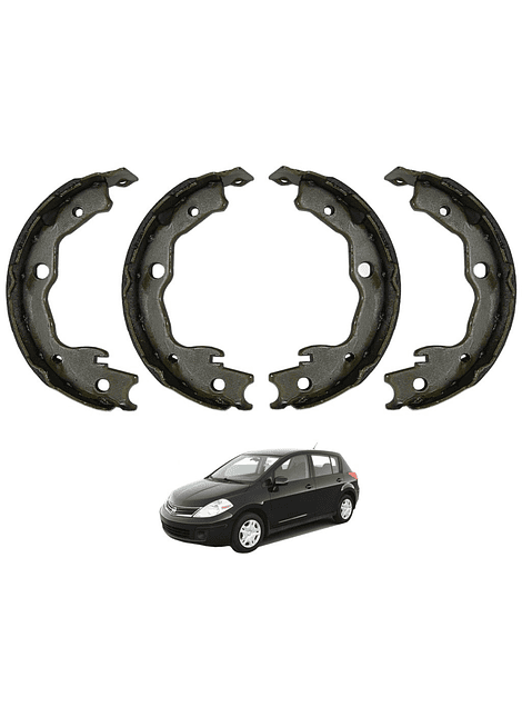 Balatas de Freno Nissan Tiida 203.2*30 2009 2014