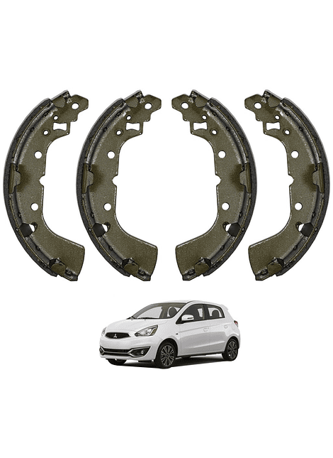 Balatas de Freno Mitsubishi Mirage 2012 2025 180.4*30