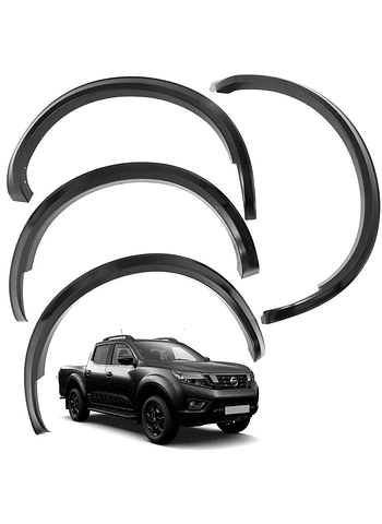 Kit Extensiones De Tapa Barro Slim Fender Nissan NP300 Navara 2016 2021