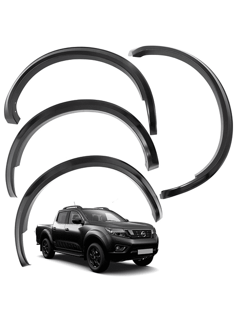 Kit Extensiones De Tapa Barro Slim Fender Nissan NP300 Navara 2016 2021